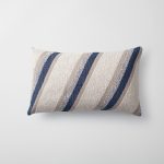 Loom & Oblique | Set of 3 | Navy Blue Throw Pillow Covers - Image 4