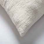 Cozy | White Plush Soft Textured Long Lumbar 14"x28" Throw Pillow Cover - Image 2