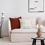 Argos | Neutral Woven Tufted Plaid Patterned Textured Square 18"x18'' Throw Pillow Cover - Image 2