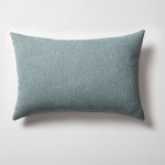 Loom Bed Runner & Pillow Covers | Set of 6 | Taupe Mint Blue Julia Bedset - Image 4