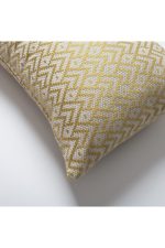 Gusto | Golden Olive Modern Small-Scale Patterned Lumbar 12''x20'' Throw Pillow Cover - Image 2