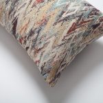 Genoa | Multicolored Abstract Patterned Lumbar 12''x20'' Throw Pillow Cover - Image 2