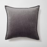 Eliza & Gilda & Cozy & Sense | Set of 6 | Dark Gray Bed Decor Throw Pillow Covers - Image 2
