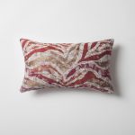 Tasos | Set of 4 | Red Floral Patterned Decorative Throw Pillow Covers - Image 5