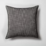 Porto & Capri | Set of 3 | Black Linen Blend Throw Pillow Covers - Image 3