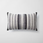 Oblique & Gobi | Set of 3 | Black and White Throw Pillow Covers - Image 4