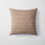 Kraft | Mustard Textured Woven Square 18''x18'' Throw Pillow Cover