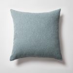 Julia | Light Blue Boucle Textured Solid Square 20''x20'' Throw Pillow Cover