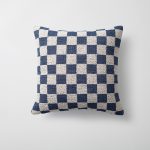 Oblique & Mojo | Set of 3 | Navy Blue Throw Pillow Covers - Image 3