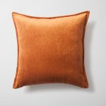 Eliza & Gilda & Cozy & Sense | Set of 6 | Burnt Orange Bed Decor Throw Pillow Covers - Image 2