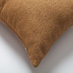 Julia | Mustard Yellow Boucle Textured Solid Long Lumbar 14"x28" Throw Pillow Cover - Image 2