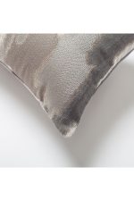 Pastel | Gray Abstract Textured Lumbar 12''x20'' Throw Pillow Cover - Image 3
