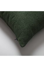Julia | Green Boucle Textured Solid Lumbar 16''x24'' Throw Pillow Cover - Image 2