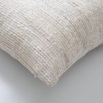 Lanzo | Neutral Boucle Textured Woven Square 18''x18'' Throw Pillow Cover - Image 2