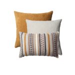 Nomad & Cozy | Set of 3 | Mustard Yellow Throw Pillow Covers