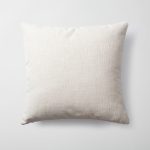 Christmas Stripes | Green Woven Square Decorative Throw Pillow Cover - Image 2